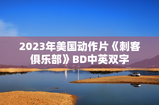 2023年美国动作片《刺客俱乐部》BD中英双字