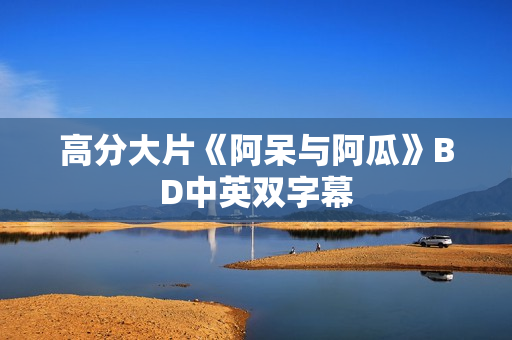 高分大片《阿呆与阿瓜》BD中英双字幕 高分大片《阿呆与阿瓜》BD中英双字幕