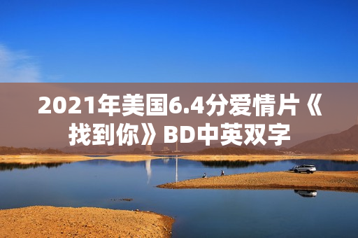 2021年美国6.4分爱情片《找到你》BD中英双字