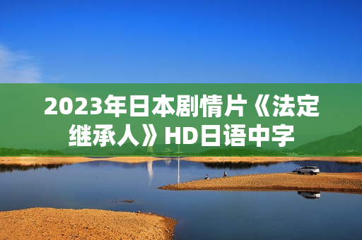 2023年日本剧情片《法定继承人》HD日语中字