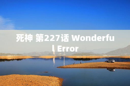 死神 第227话 Wonderful Error