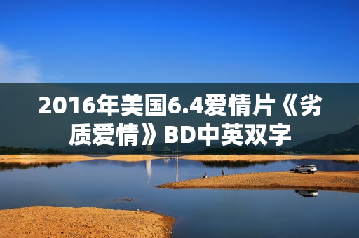2016年美国6.4爱情片《劣质爱情》BD中英双字