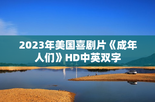 2023年美国喜剧片《成年人们》HD中英双字