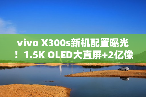 vivo X300s新机配置曝光！1.5K OLED大直屏+2亿像素大底主摄