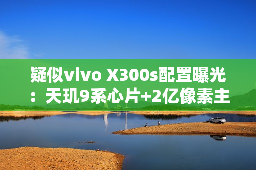 疑似vivo X300s配置曝光：天玑9系心片+2亿像素主摄