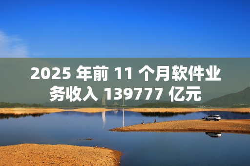 2025 年前 11 个月软件业务收入 139777 亿元