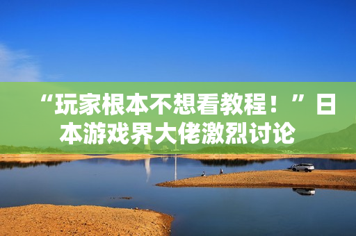 “玩家根本不想看教程！”日本游戏界大佬激烈讨论
