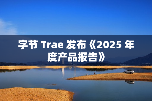 字节 Trae 发布《2025 年度产品报告》