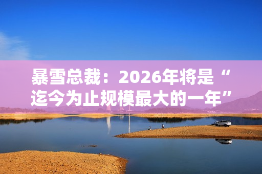 暴雪总裁：2026年将是“迄今为止规模最大的一年”！