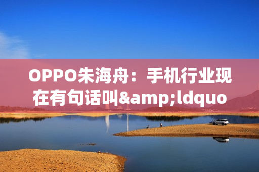 OPPO朱海舟：手机行业现在有句话叫&ldquo;摸着豆包过河&rdquo;