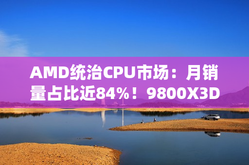 AMD统治CPU市场：月销量占比近84%！9800X3D一款接近Intel全系