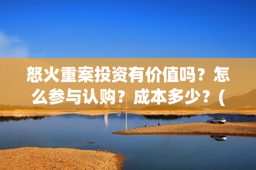 怒火重案投资有价值吗？怎么参与认购？成本多少？(怒火重案投入)