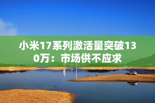 小米17系列激活量突破130万：市场供不应求