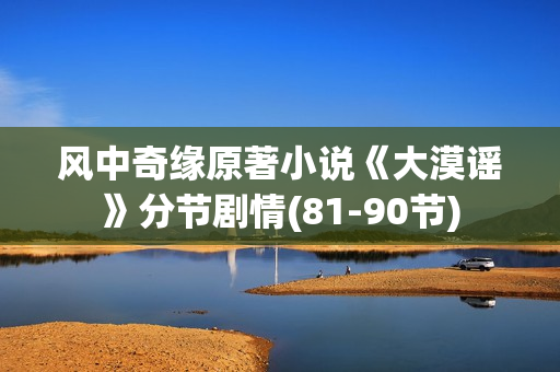 风中奇缘原著小说《大漠谣》分节剧情(81-90节)