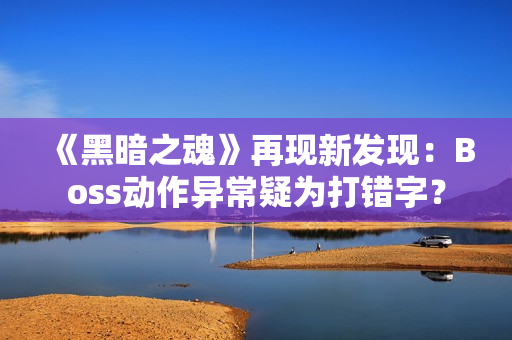 《黑暗之魂》再现新发现：Boss动作异常疑为打错字？