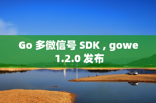 Go 多微信号 SDK , gowe 1.2.0 发布