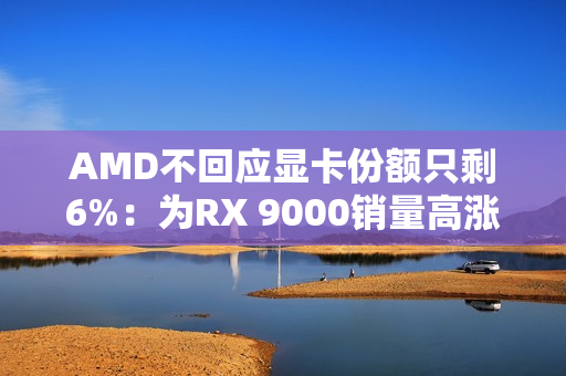 AMD不回应显卡份额只剩6%：为RX 9000销量高涨感到高兴