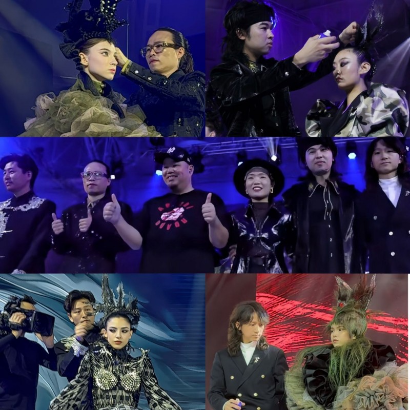 中国美业闪耀世界舞台 ME国际发学会《无疆》发艺大秀在米兰震撼发布