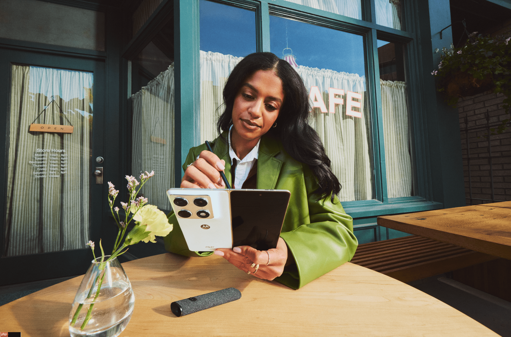 Motorola进军书本型摺叠市场!Motorola Razr Fold新旗舰曝光 搭配全新手写笔