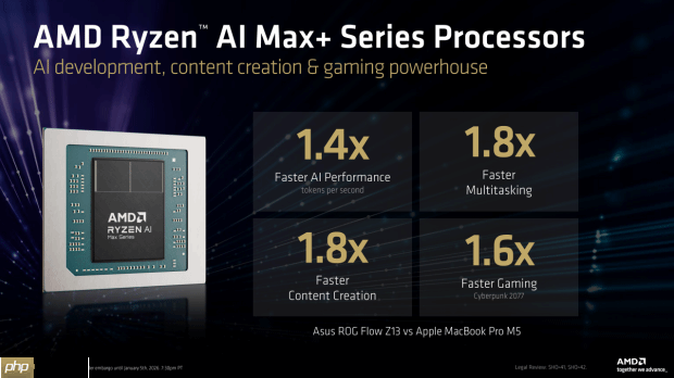 AI驱动计算变革 AMD携多款处理器新品亮相CES 2026