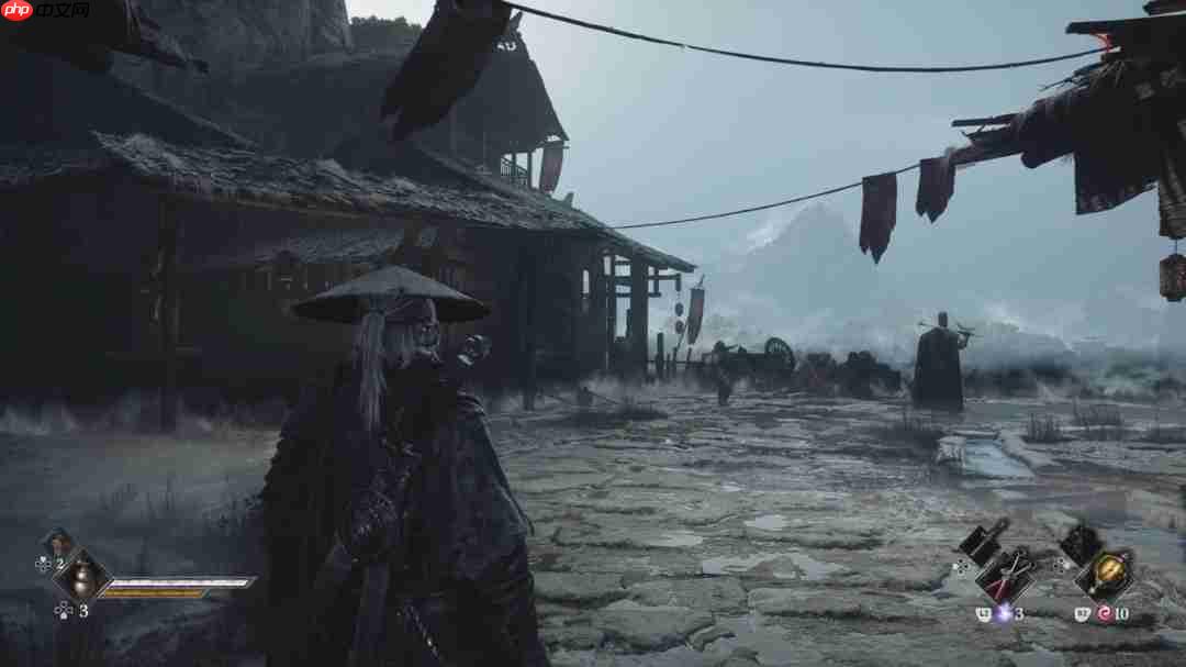 《影之刃零》DLSS4实机演示 光追加持下雨景更真实