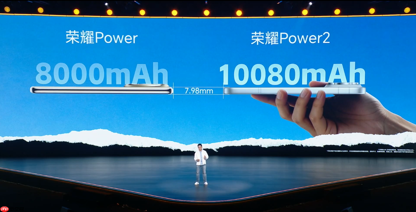 10080mAh超大电池加持!荣耀Power2正式发布:2699元起