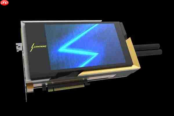 微星旗舰RTX 5090 Lightning Z真身曝光！一体式水冷、巨大LCD显示屏