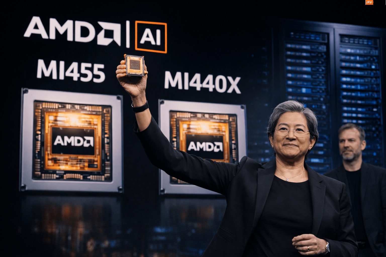 AMD于CES秀新一代高效能AI晶片 MI455、MI440X齐亮相