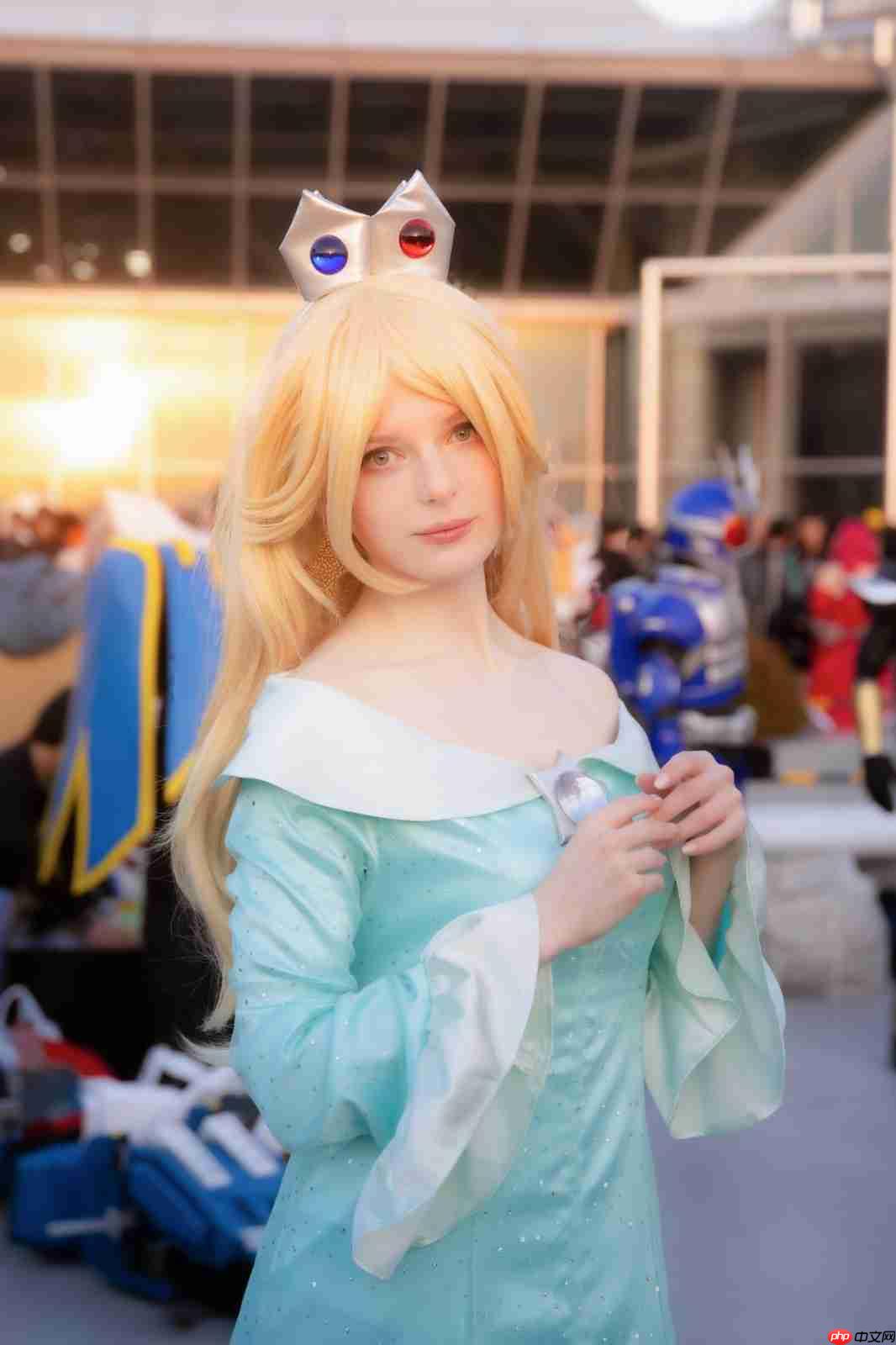 艾什莉脸模cos罗莎塔公主参加c107 网友称：美到失语