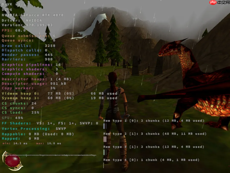 开源图形兼容层 D7VK 推出 1.1 版本，首次引入 Direct3D 6 支持