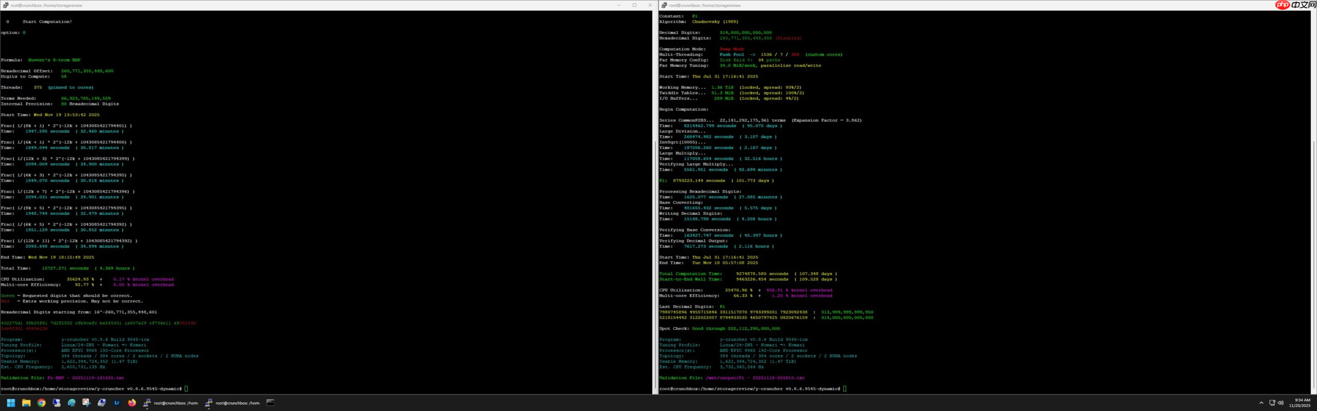 圆周率计算世界纪录再被刷新：单台服务器持续运行 110 天，突破 314 万亿位数字