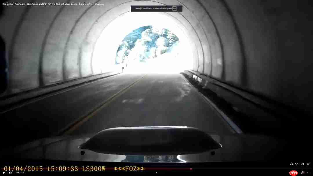 洛杉矶“死亡隧道”！网友开车还原Vince死亡时刻