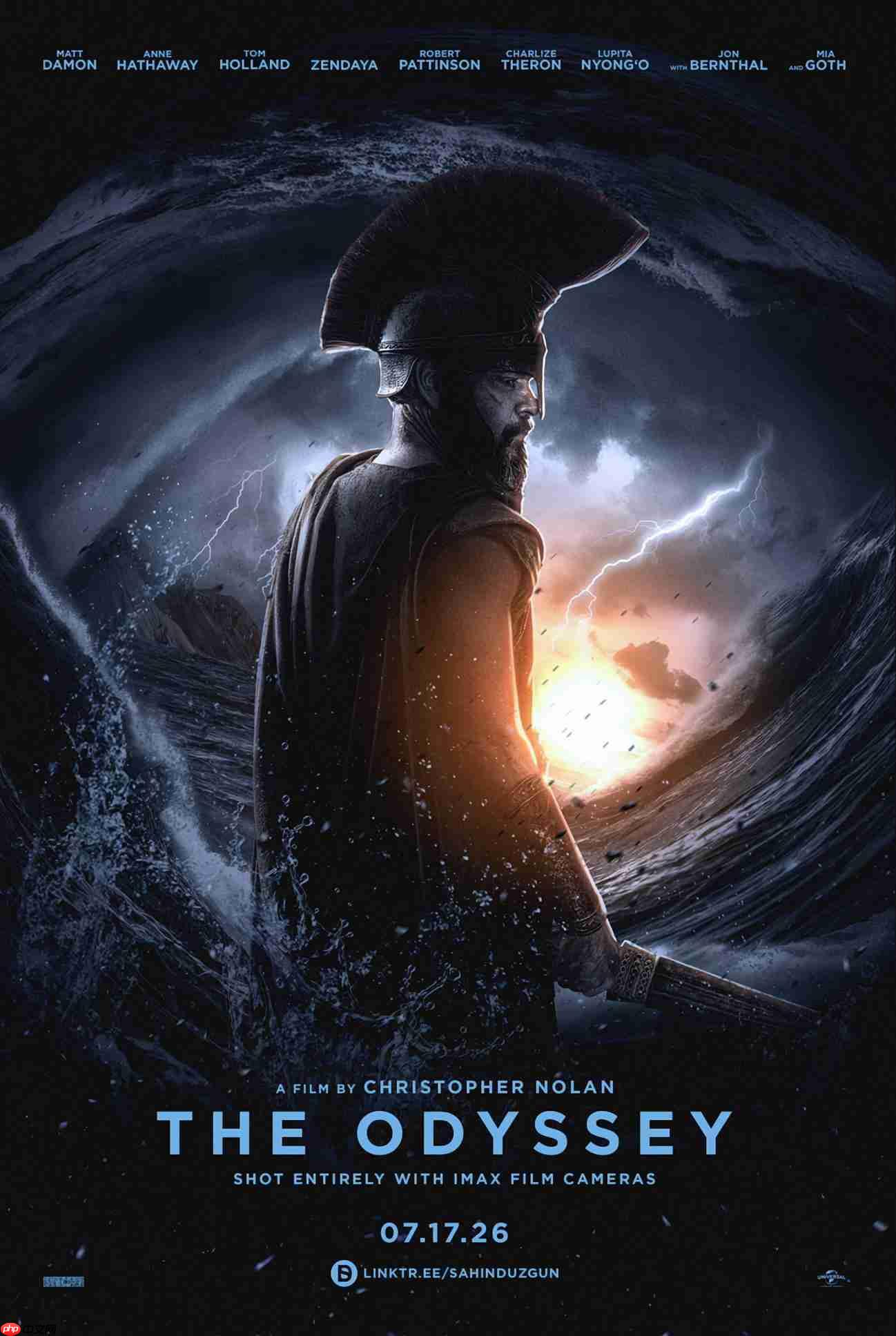 诺兰导演新作《奥德赛》中文预告首发，明年 7 月北美上映