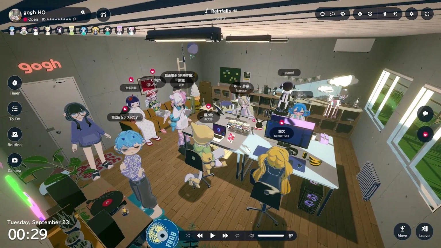 《gogh：虚拟形象与专注》联动初音未来DLC发布