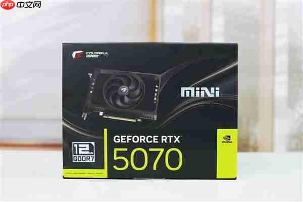 ITX性能小钢炮！七彩虹RTX 5070 Mini OC 12GB图赏