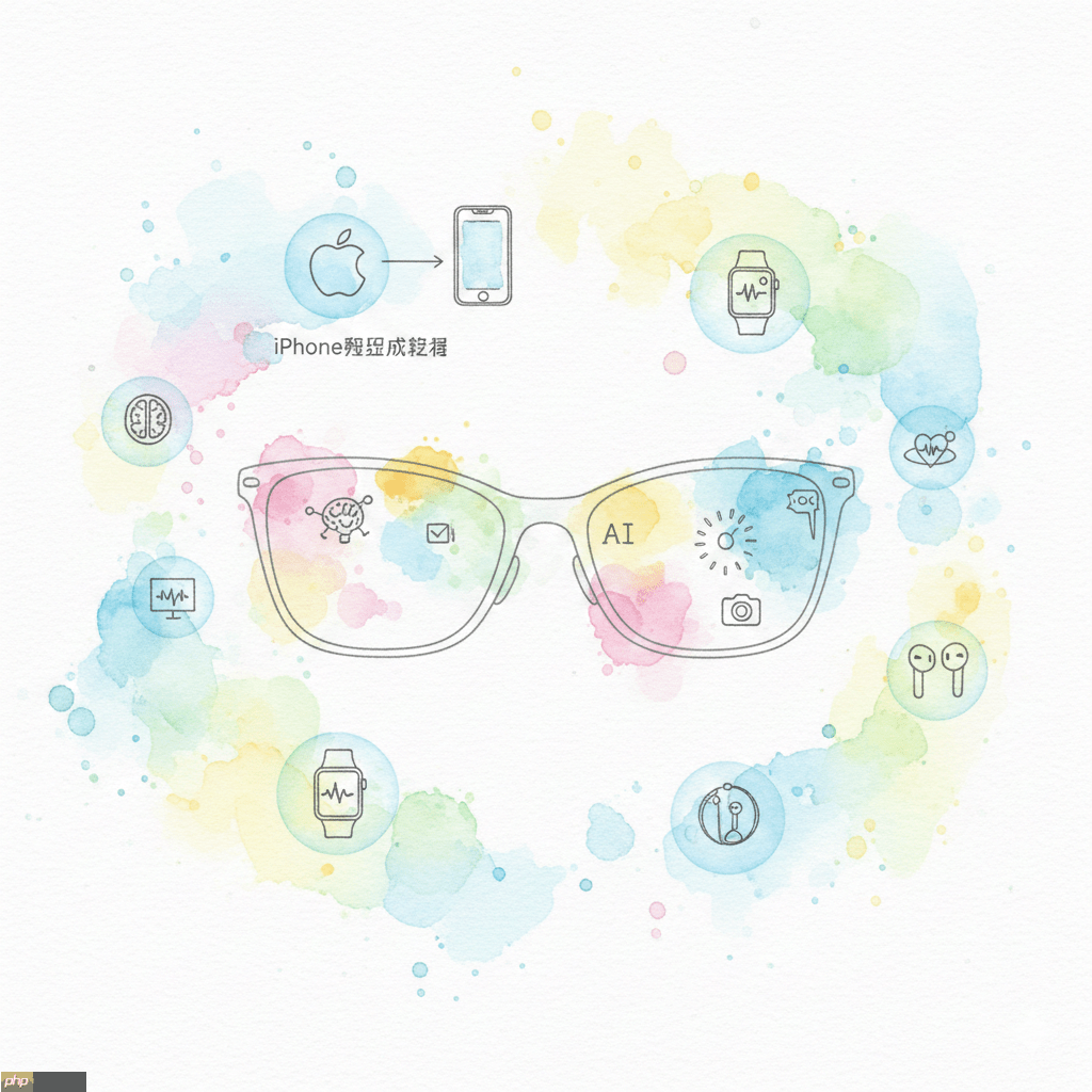 苹果智慧眼镜传闻彙总：AI驱动与生态系整合成亮点