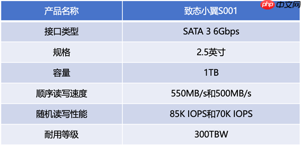 致态小翼S001固态硬盘上手：老机型升级效果立竿见影
