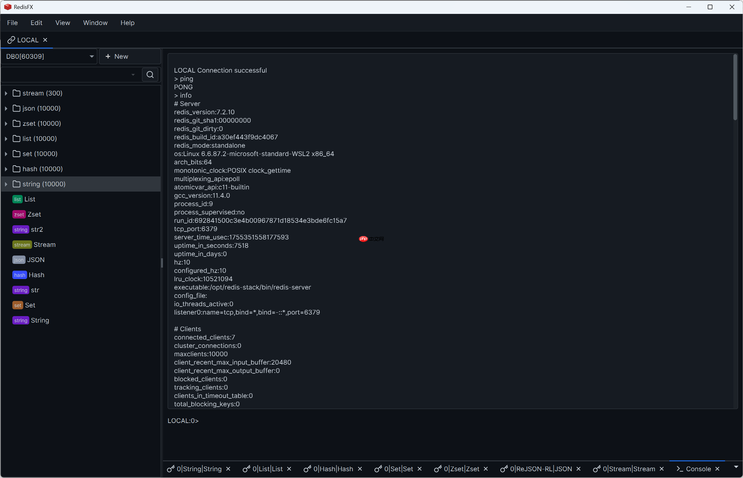 RedisFX v2.3.21 已经发布，使用 JavaFX 开发的 Redis GUI 工具
