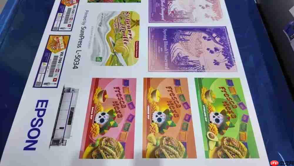 重磅首发!爱普生携新品SurePressL-5034闪耀2025亚洲国际标签展!