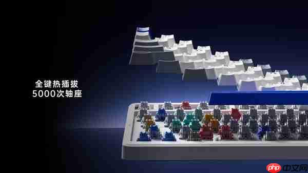 1700h续航 7层消音 雷柏V700DIY-98长续航版客制化多模无线机械键盘发布