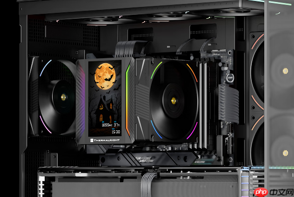 利民新款风冷散热器首发439元：5寸磁吸大屏 支持个性化动画