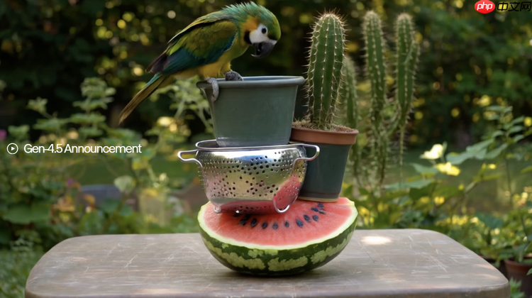 Runway 发布 Gen-4.5 视频生成模型，登顶 Video Arena 榜单