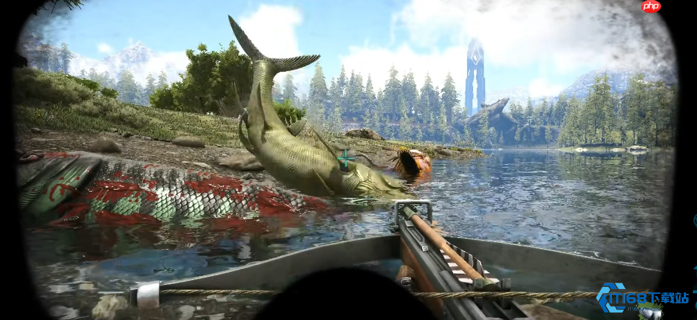 方舟生存进化剑射鱼驯养全攻略 海洋中的速度之王与资源宝库