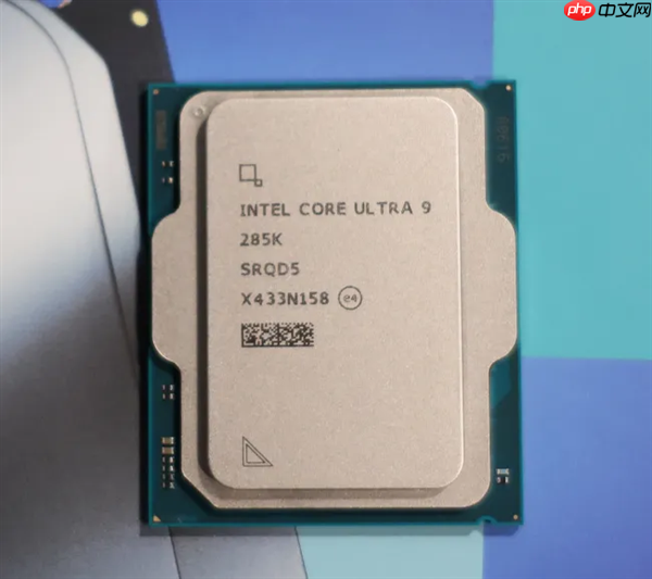 Intel酷睿Ultra 9 285K优化一年后最新测试:性能提升9% 功耗降低15%