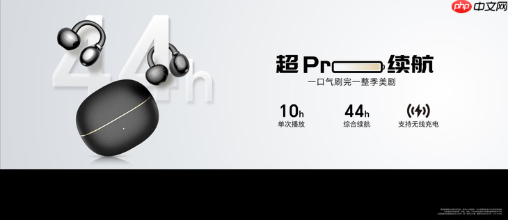 荣耀耳夹耳机2 Pro正式发布 国补到手价466.65元