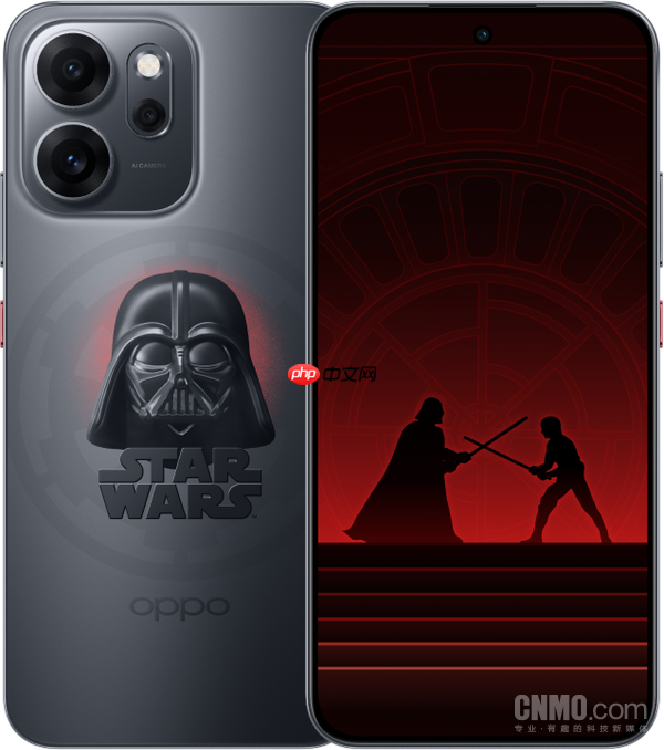 OPPO Reno 14F星战限量版发布:定制浮雕+专属配件