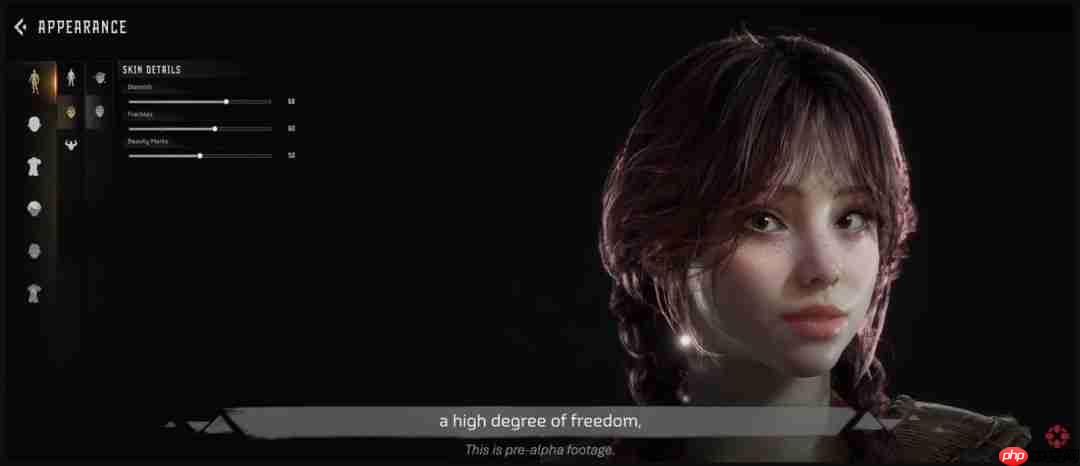 不用忍受zzzq了！ 《地平线：钢铁前线》捏脸系统大受好评