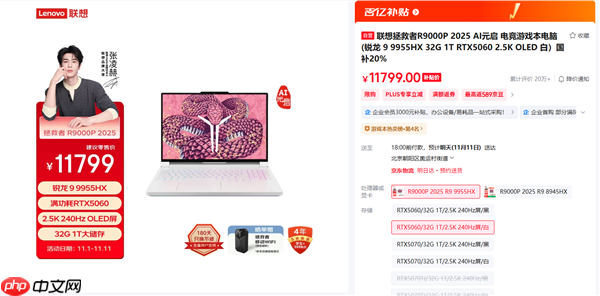 芯更强 价更香！错过再等一整年！2025双11锐龙笔记本优选