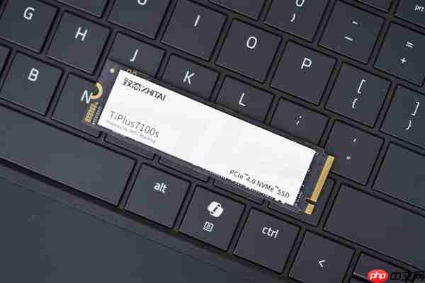 疾速7400MB/s!长江存储致态TiPlus7100s 2TB SSD图赏
