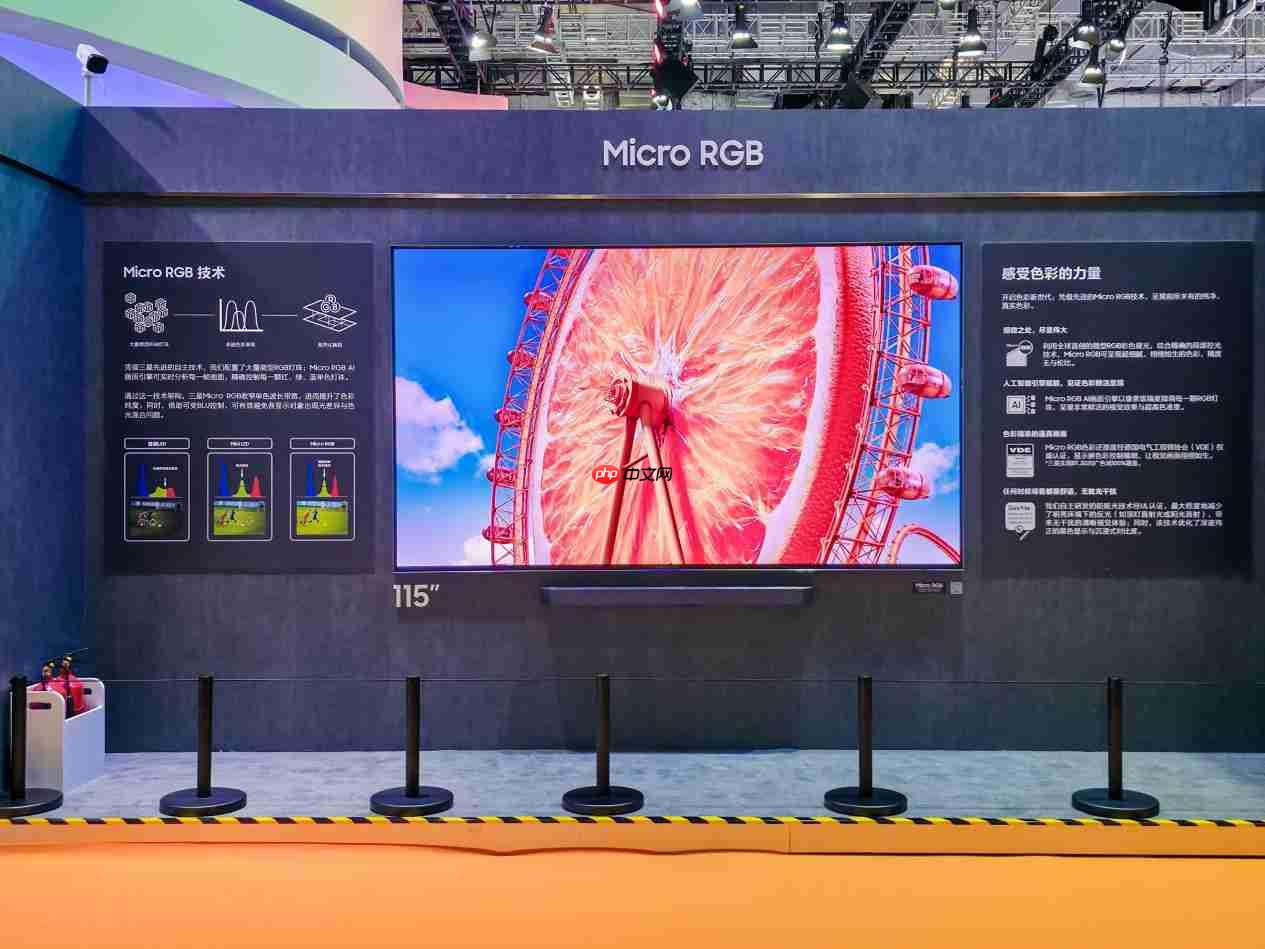 三星电视连续八年亮相进博会以尖端技术与全场景生态赋能智慧生活